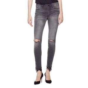 Mother Women's A Lacey Saloon High Waisted
Looker Dagger Ankle Fray Jeans